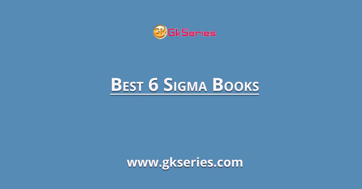 Best 6 Sigma Books