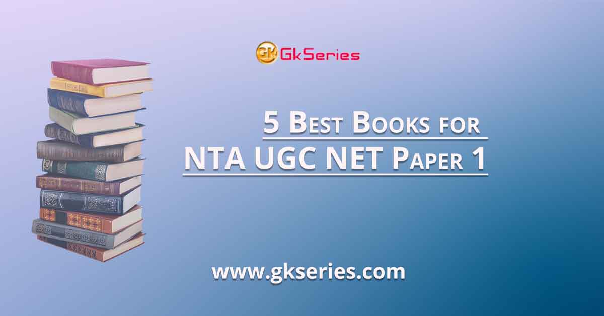 5 Best Books for NTA UGC NET Paper 1