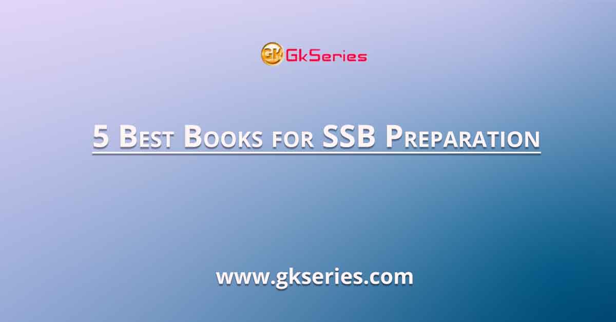 5 Best Books for SSB Preparation