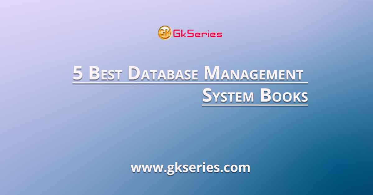 5 Best Database Management System Books