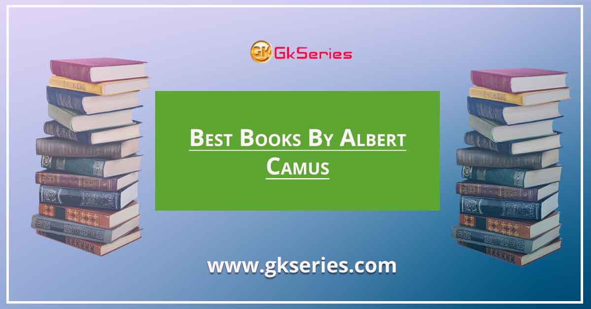 Best Books By Albert Camus